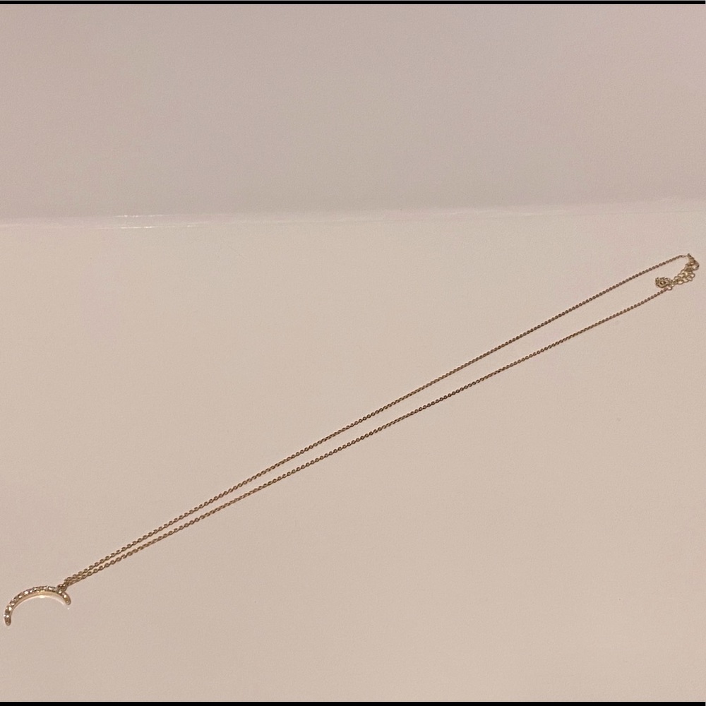 Gold Moon Necklace